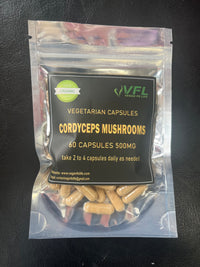 Cordyceps Mushrooms Capsules (60)