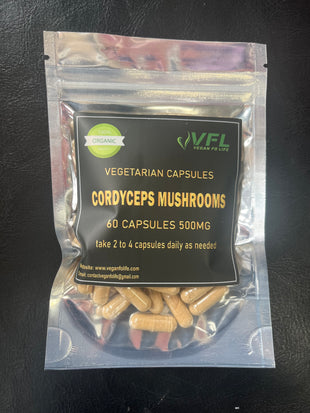 Cordyceps Mushrooms Capsules (60)