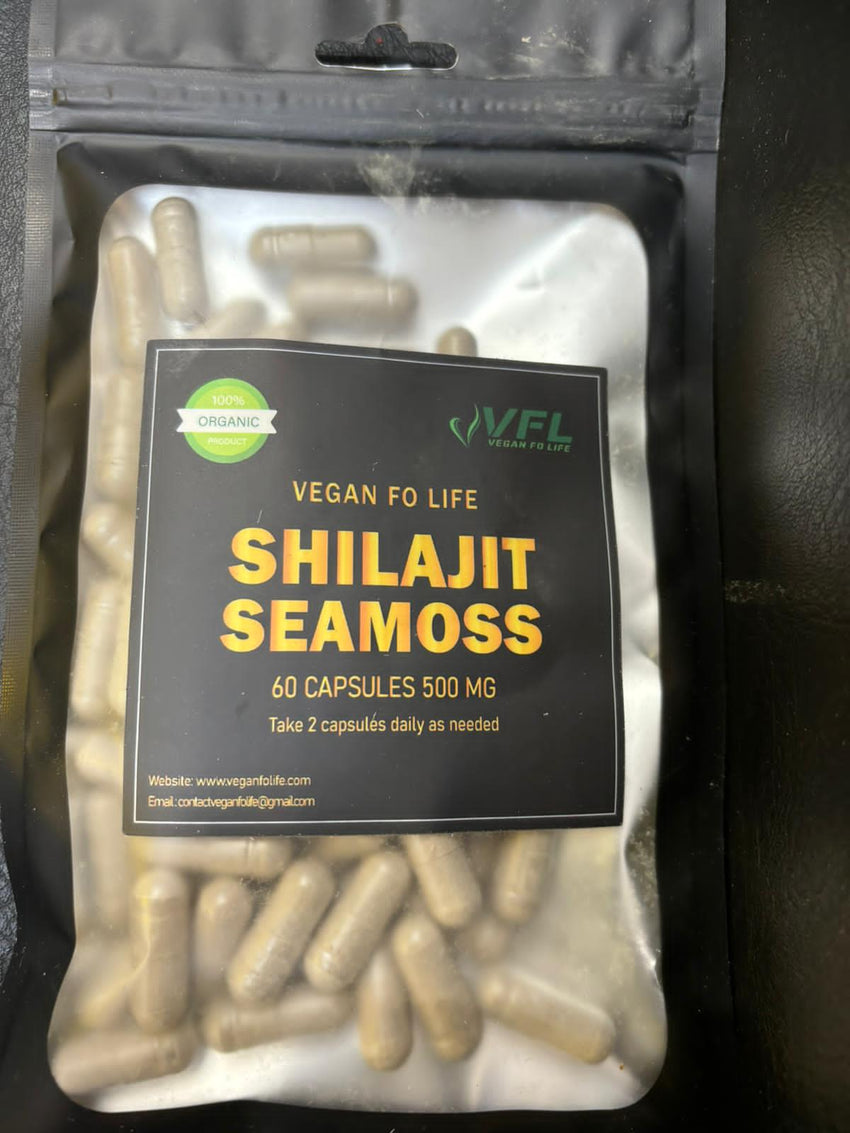 Shilajit & Sea Moss Capsules (60)