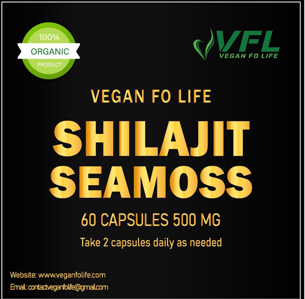 Shilajit & Sea Moss Capsules (60)