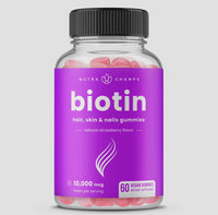 Vegan Biotin (hair , skin, nails ) Gummies (60)