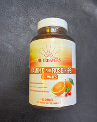 Vitamin C and Rose Hips Gummies (60)
(Vegan)