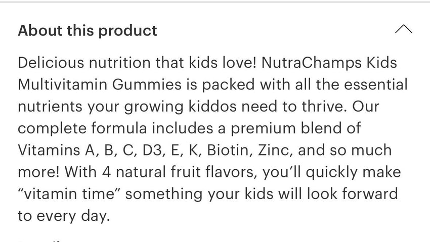 Kids Multivitamins (120) (vegan) sugar free