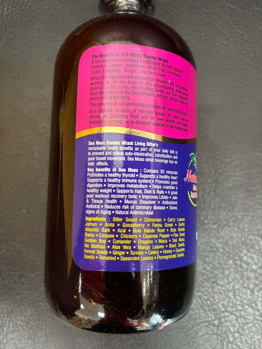 Sea Moss Bitters 16oz