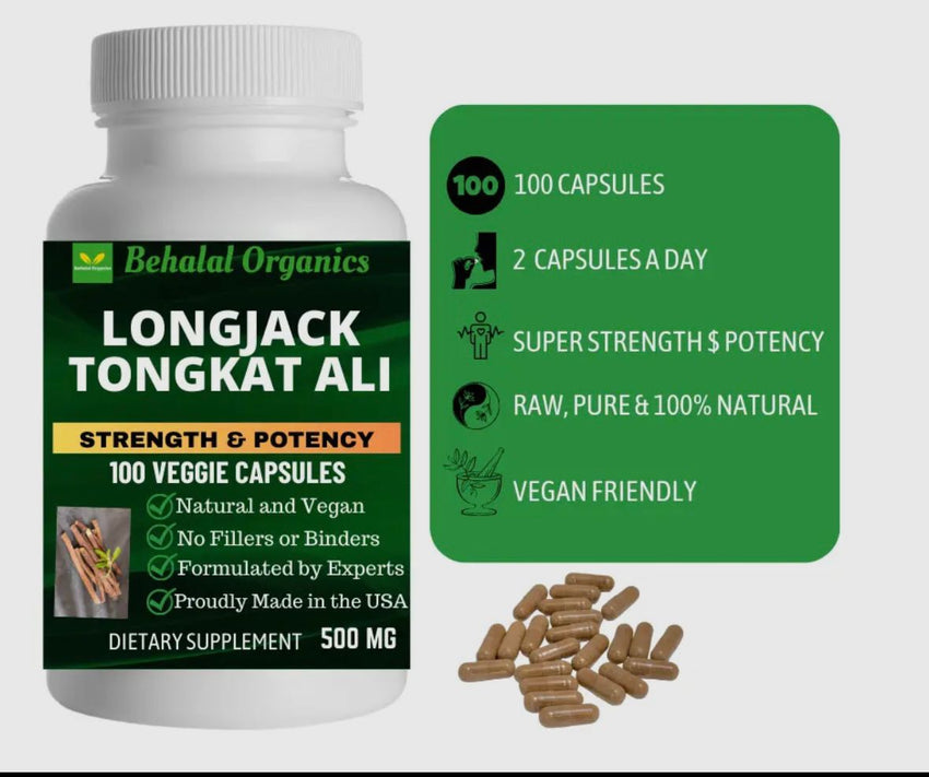 Long Jack / Tongkat Ali Capsules (100)