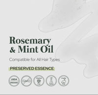 Rosemary & Mint Oil (infused with Biotin) 2oz