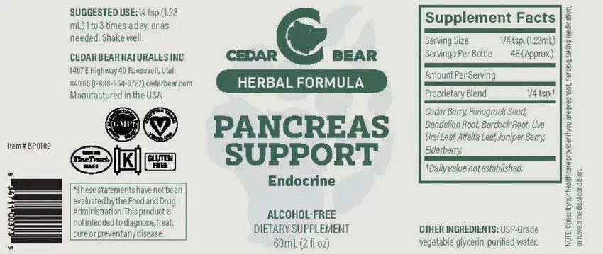 Pancreas Support 2oz