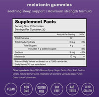 Melatonin (Vegan) Gummy Maximum Strength 10MG (60)