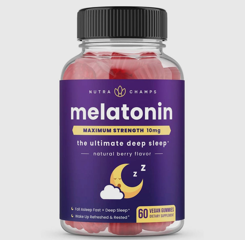 Melatonin (Vegan) Gummy Maximum Strength 10MG (60)