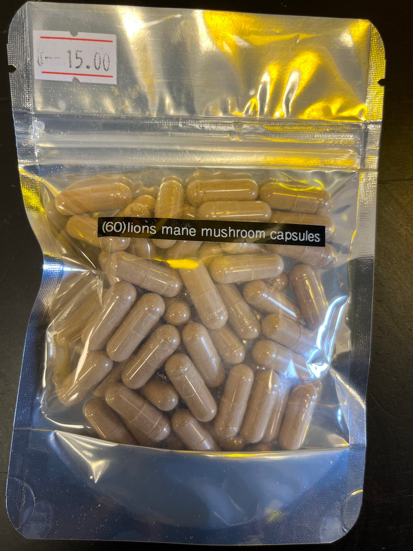 60 - Lions Mane Mushroom Capsules