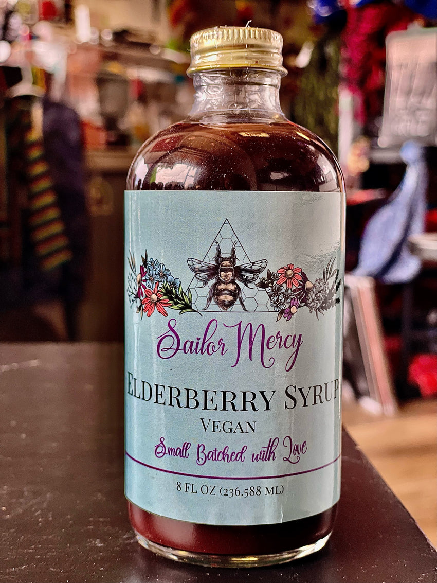 Elderberry Syrup (vegan) 8oz